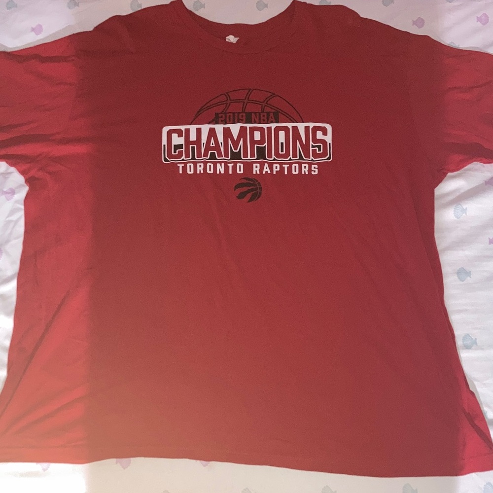 Toronto Raptors Red Champions T-Shirt